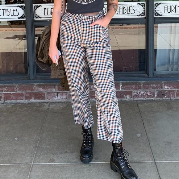 Brixton Pants - Brixton Gingham Plaid Pants